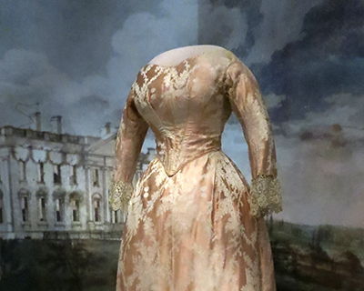 washington dc dolley madison gown american history museum